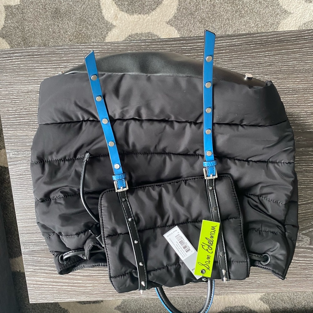 NWT Sam Edelman quilted backpack